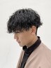 【OPEN記念】【メンズ】カット＋波巻きスパイラルパーマ　￥16000