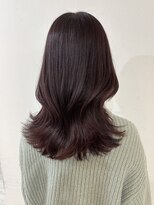 ミレバイジェニー (mirae by geny)&nbsp;ブリーチなしカラー ピンク/くびれミディアム
