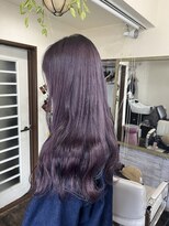 ロール(ROLL)&nbsp;カラー入れ放題　ラベンダーグレージュ　ブリーチ1回