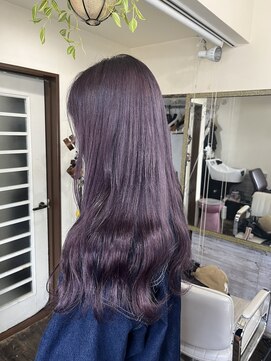 ロール(ROLL) カラー入れ放題　ラベンダーグレージュ　ブリーチ1回