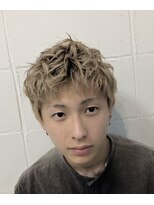 エフフォーユアヘアー(F for your hair) メンズパーマ風スタイリング
