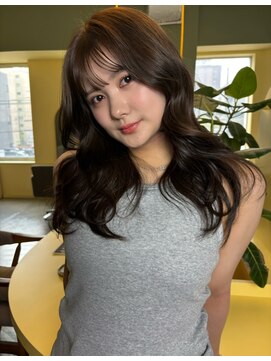 ウタ olivegray＊レイヤーカット