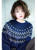【over hair】 ナチュラルミディアムボブスタイル