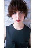 40代大人ショートボブ・前下がりショートボブ・神戸白髪ぼかし