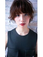 ボニークチュールドットエス(.S) 40代大人ショートボブ・前下がりショートボブ・神戸白髪ぼかし