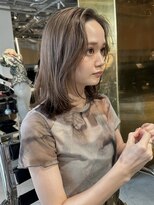 スクリーン(SCREEN)&nbsp;ミディアムヘア/デザインカラー/フェイスフレーミング/三宮/元町