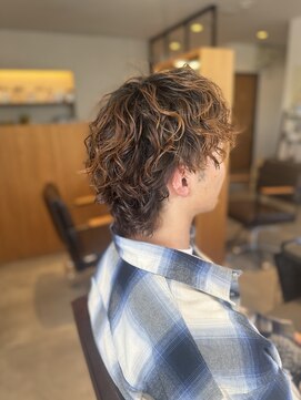 ティア ヘアデザイン(Theia hair design) ウルフ×スパイラルパーマ