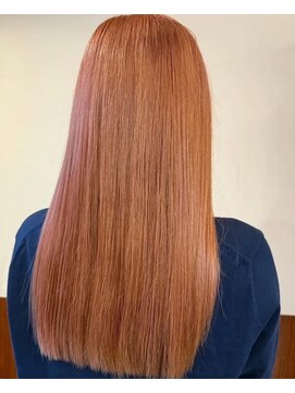 ベルヘアー 長居店(Belle hair) ペールオレンジ