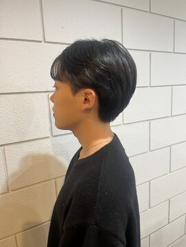 アルゴ 茅ヶ崎(ARUGO) フェザーパーマサーフカール/刈り上げセンターパート