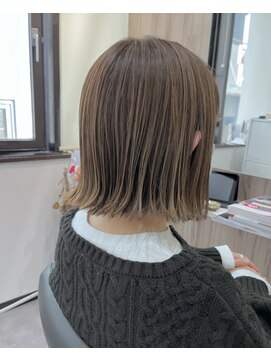 カミノワ(kaminowa) 白髪率30%おすすめヘア/40代のお客様2ビフォー1アフター