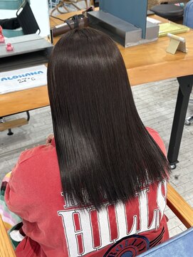 髪質改善！酸性ストレート