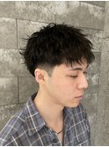 メンズベリーショートツイストパーマメンズパーマ