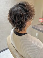 カインド 南青山(hair&make up KIND)&nbsp;ウルフパーマ　縦落ちパーマ　men's
