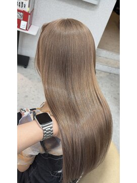 天神美容室 ダブルカラー/レイヤーカット/ハイトーン