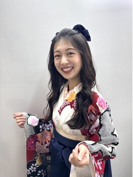 クレア(Crea)の写真/【早朝6:30~/表参道駅徒歩30秒】着付け+ヘアセット¥14,300~|卒業式受付中*大切な1日を華やかに