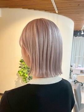 ブリッツ レボ(BLITZ-REVO) 着物ヘア/大人ガーリー/ダークアッシュ/似合わせカット/柏駅