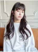 韓国風ロングスタイル
