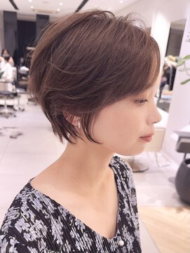 stair : case ginza7【ステアケース】 大人かわいい髪質改善カラー丸みショート
