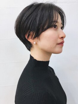モロコ ヌック(moloco nook)の写真/伸びても綺麗◎スタイリングが楽しくなるショートを提案♪思い切ったイメージチェンジもお任せ！[神保町]