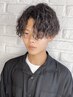 【メンズ】メンズカット+ツイストスパイラルパーマ
