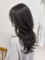 アミリー ひたち野うしく店(Amily)&nbsp;ハイライトバレイヤージュダブルカラーケアブリーチ20代30代