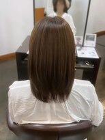 ラリュエル 江曽島店(La Ruelle.)&nbsp;縮毛矯正で自然にまとまる髪の毛に！
