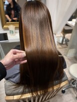 アンドットエス 銀座(and.S) 【髪質改善】縮毛矯正で叶う艶髪美人