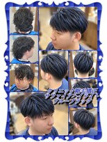 ヘアーファクトリー☆マハロ(Hair Factory☆MAHARO)&nbsp;クリニックプレミアム縮毛矯正＆サファイヤブルーブラックカラー