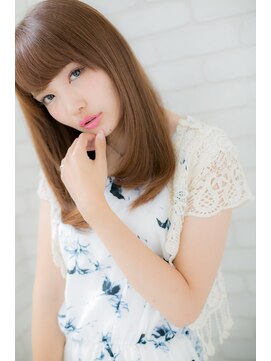 ローマ ギンザ(ROMA Ginza) 『ROMA』ナチュラルストレートでモテ艶髪セミロング