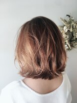 ヴァロ(valo)&nbsp;＊【valo】オレンジ系ベージュで柔らかボブ＊