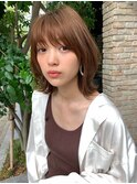 【mee.】ブチ 大人かわいいミディアムヘア