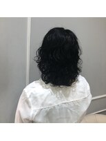大人ふんわりパーマ