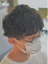 ヘアアイラッシュ リベット(hair eyelash RIVET)&nbsp;ゆるめパーマ×マッシュショート