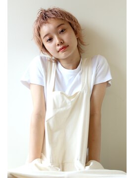 クオン 今泉(quon) 【DAISUKE】ラフショート×ケアブリーチ　-天神 今泉 薬院-