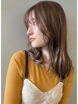 パーク(PARK)&nbsp;【PARK】ニュアンス波ウェーブ×パールラベンダーブラウン