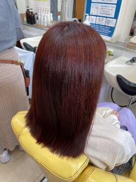 バディー ヘアー(Buddy Hair) ♪女の子らしさ満点！チェリーレッドカラー♪