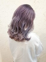 フロール(Flor)&nbsp;【flor 戸塚】*フレンチウェーブ+ラベンダーシルバー*