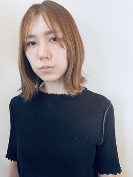 アヤヘアー(aya hair) 切りっぱなしグレージュボブ