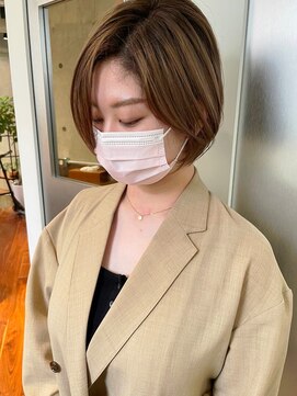 ジルブラン 国分寺(JIL BLAN) 大人ショートヘア/ハイライトカラー/イルミナカラー[国分寺]