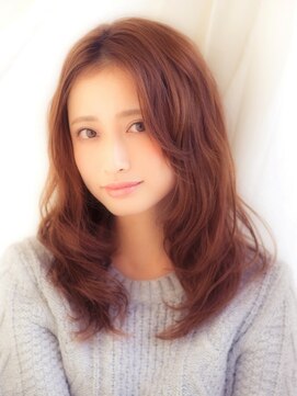 ステージ(STAGE) ペールベージュセクションカラーグラデーションカラー外ハネボブ