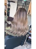 ラフ 難波店(LAFF)&nbsp;#黒髪#ボブルフ#ネビージュ#小顔#ワンレン