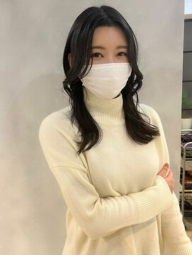 ビースト ナガウラ(BEEST) 【千葉やまたつ】黒髪でも似合う韓国レイヤースタイル1分仕上げ