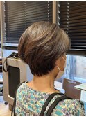 耳かけショート/丸みショート/骨格補正/似合わせ/梅田/茶屋町