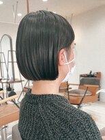 ラボヌール ヘアーウル 春日部西口店(La Bonheur hair heureux) ナチュラルボブ×女子のツーブロはこれ