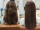 サロンボンジュール(salon Bonjour)の写真/【髪質改善】福岡で矯正するならボンジュール！まっすぐ過ぎず自然で艶のあるナチュラルな仕上がりに◎