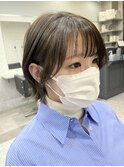 【adept北千住　エリスタイル】韓国風ミニくびれヘア×アッシュ