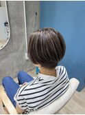 メリハリアップ☆かき上げ系ハンサムショート