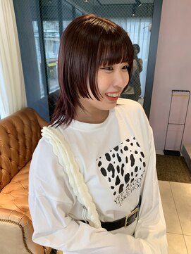 ティル(till) 【till_kage】顔周りレイヤー+ピンクブラウン