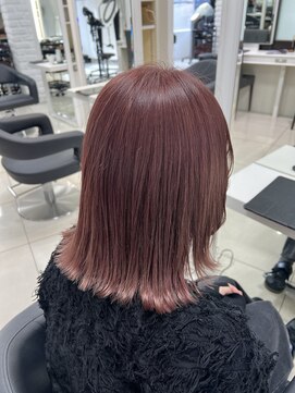 アッシュ 吉祥寺店(Ash) 【ブリーチ1~2回】透明感たっぷりピンクベージュ