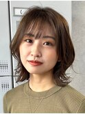30代40代大人女性/前髪ありショートボブ/ショートヘア/髪質改善